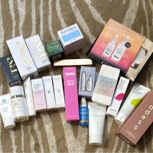 Huge clean beauty Skincare Bundle Krave beauty, kat burki, Dr.Brandt ++